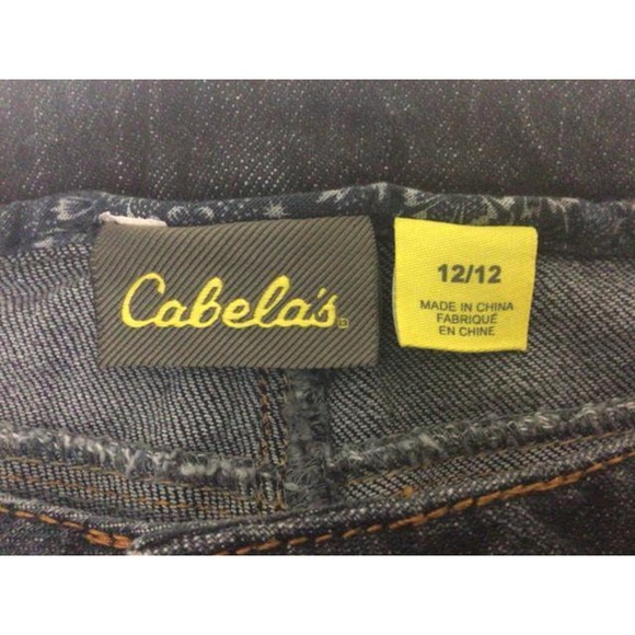Cabela's High Rise Rigid Denim‎ Jeans 34x32 Blue - Picture 6 of 8